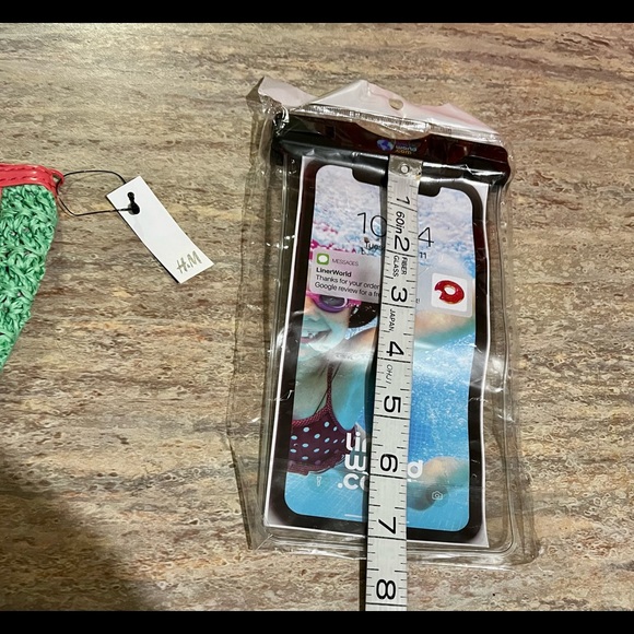 Bundle set of H & M make up bag and waterproof phone pouch/ case. - Picture 7 of 16